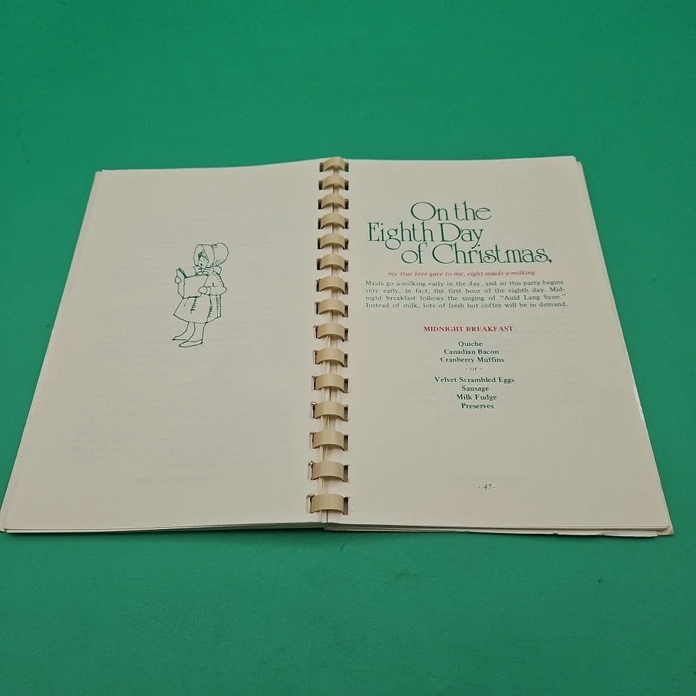 The‎ Twelve Days of Christmas Vintage Cookbook By Ruth Moorman & Lalla Williams